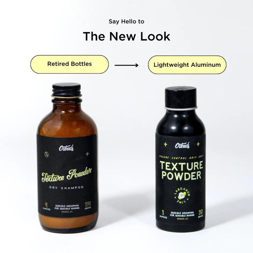O'Douds Texture Powder for Hair – Lightweight Volume, Texture & Matte Finish | Labdanum & Lime Scent (1 oz)