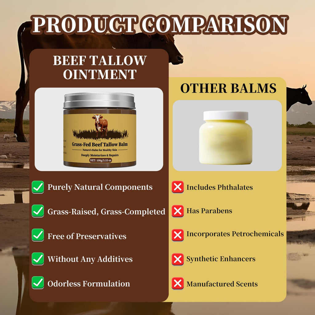 Oebitor Baume au suint de bœuf et miel – Hydratation profonde visage et corps
