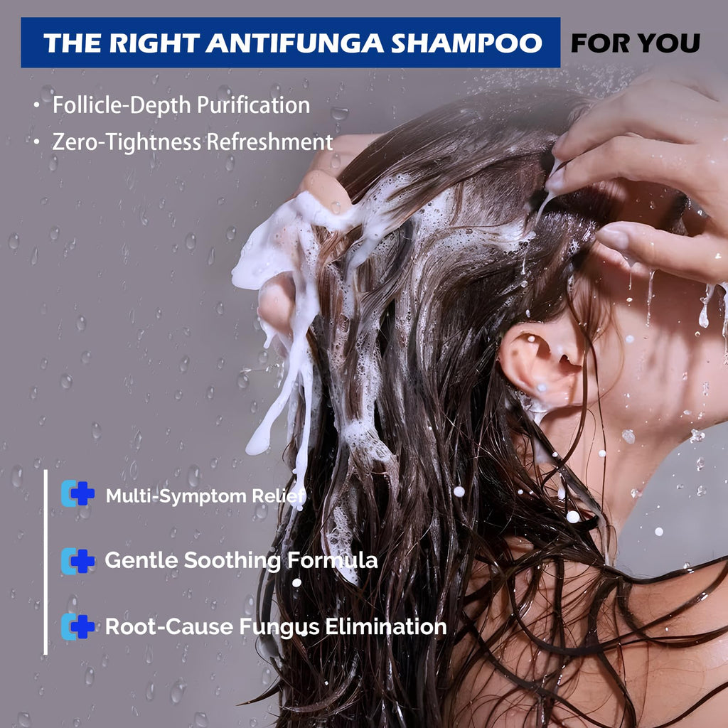 Oely Anti-Dandruff Shampoo for Folliculitis & Scalp Psoriasis | 10.1 fl oz