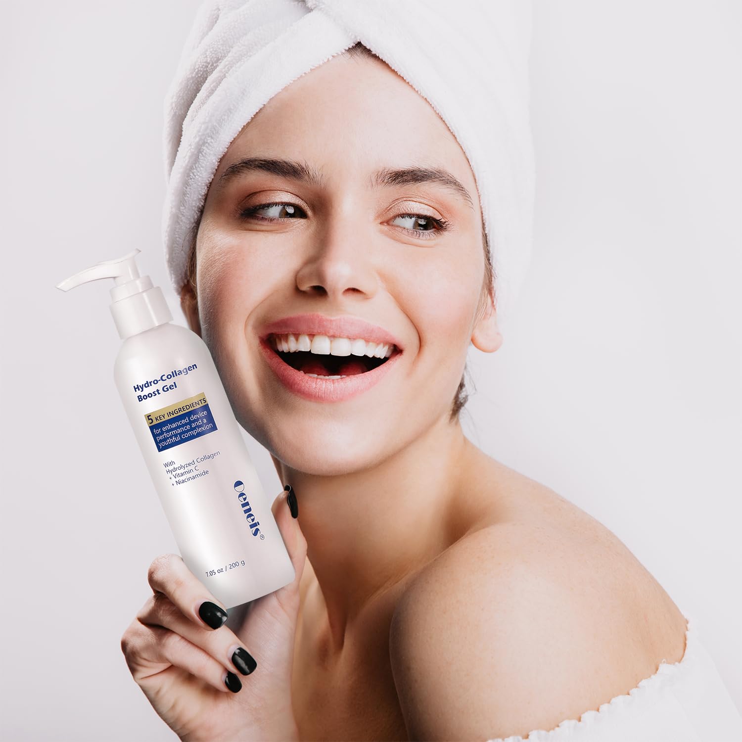 Oeneis Hydro-Collagen Boost Gel – Conductive Facial Gel for Microcurrent & RF