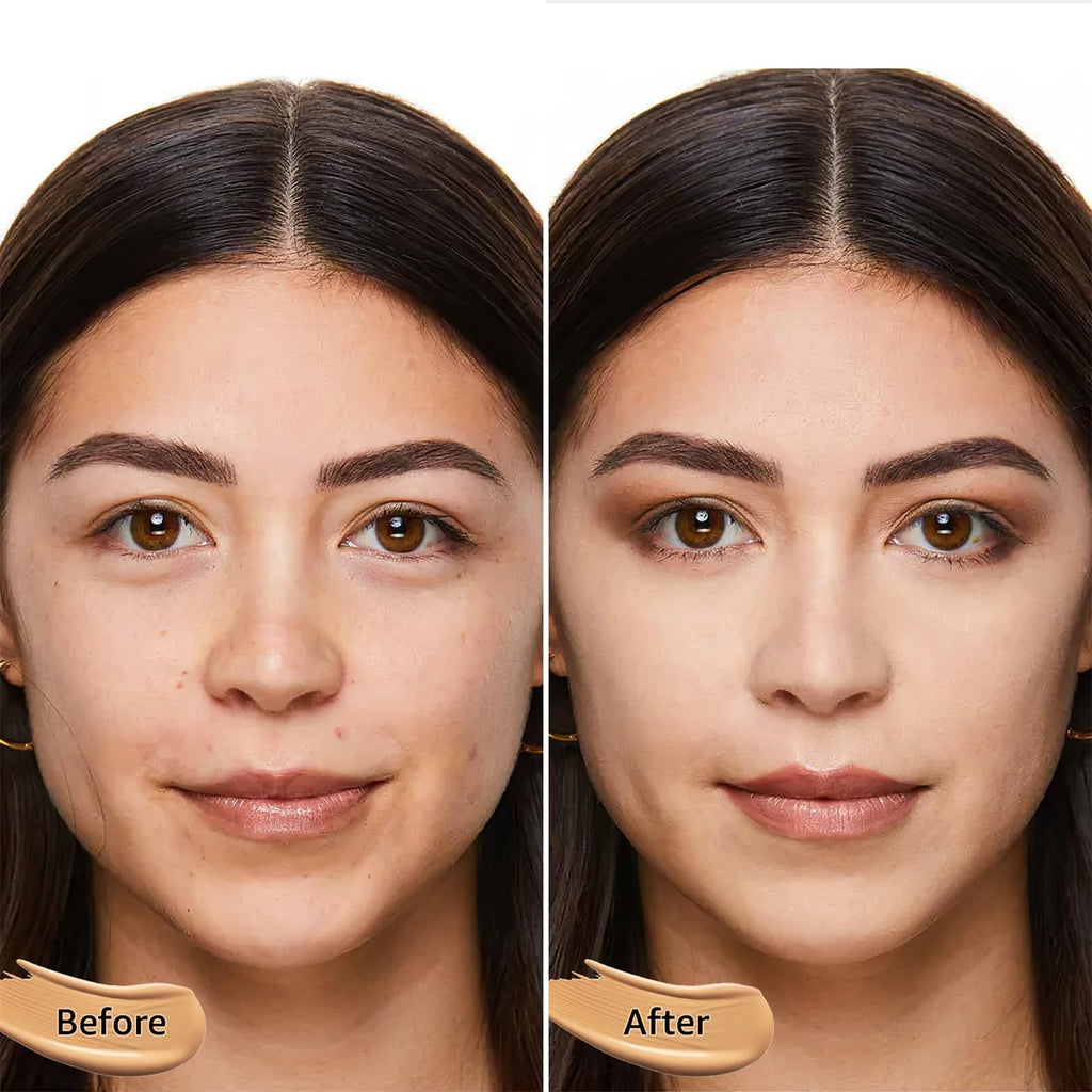 OETUIOW Mushroom Head Air Cushion CC Cream – All-Skin Types, Buff Beige | Long-Lasting, Full Coverage BB Cream Foundation