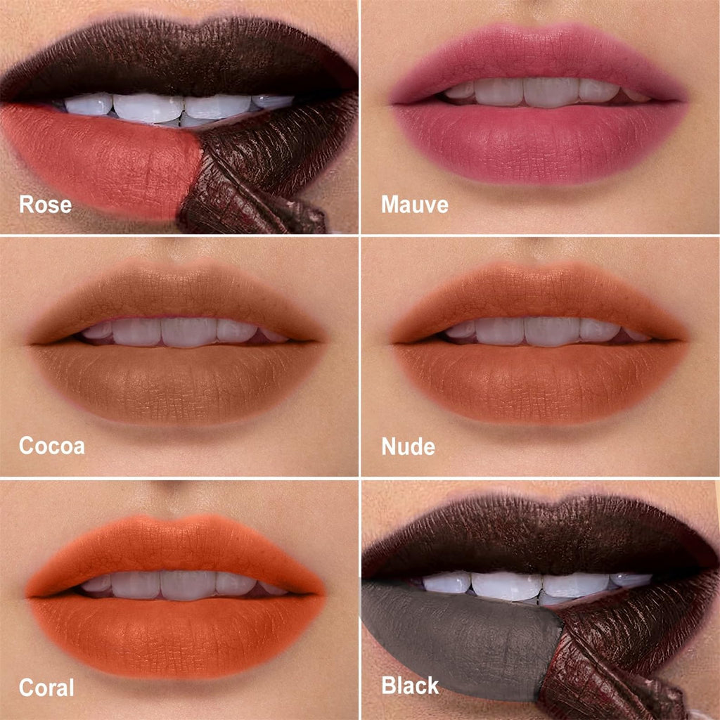 OETUIOW Lip Stain Peel Off Lip Liner – Long-Lasting, Waterproof, Transfer-Proof, Rose