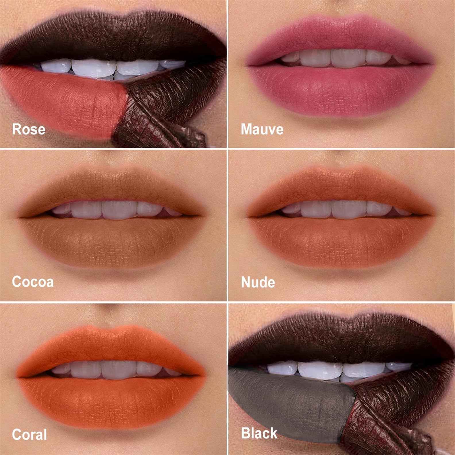 OETUIOW Lip Stain Peel Off Lip Liner – Long-Lasting, Waterproof, Transfer-Proof, Rose