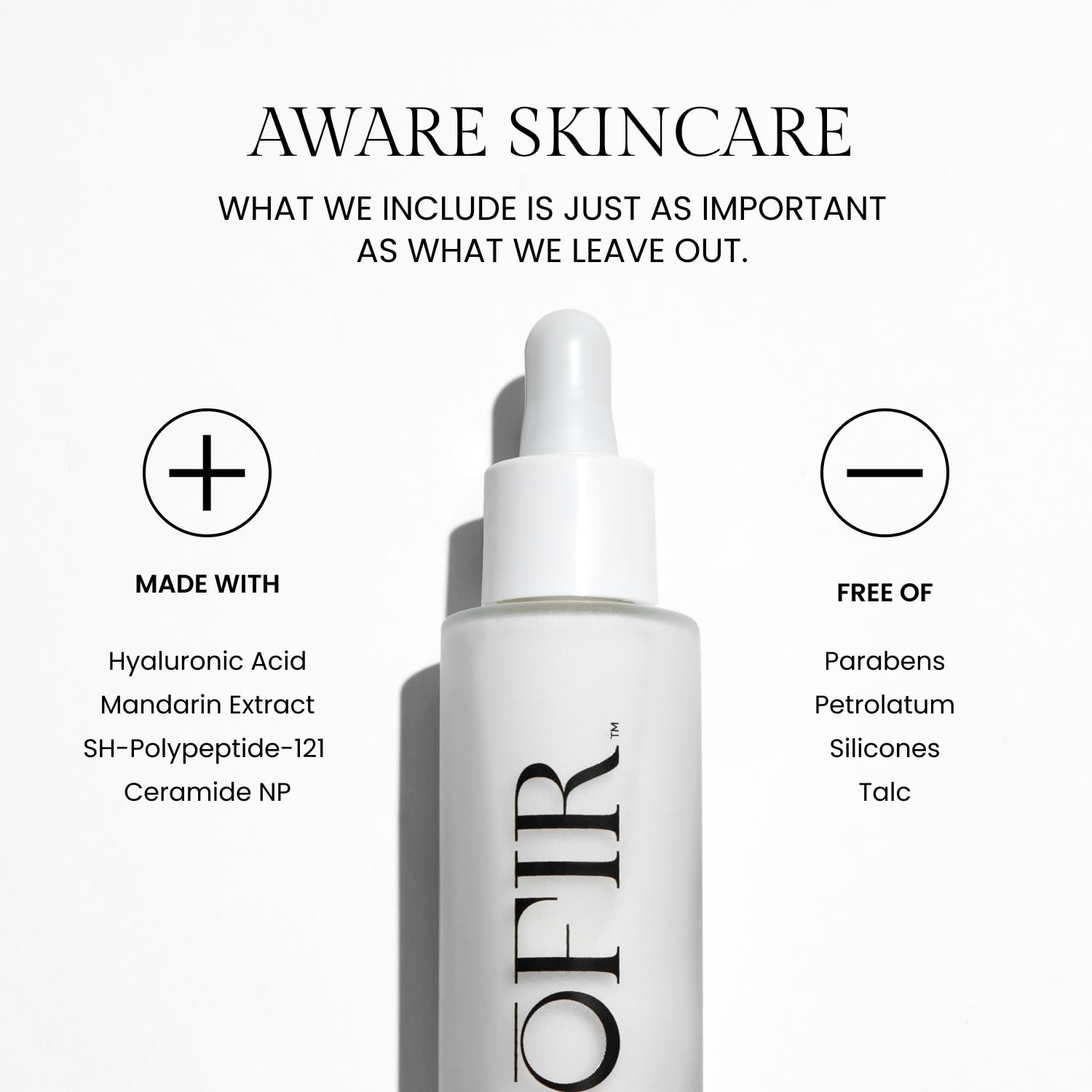 OFIR Face Milk Hydrating Cream Serum – Lightweight Dewy Glow with Vitamin C Mandarin & Hyaluronic Acid