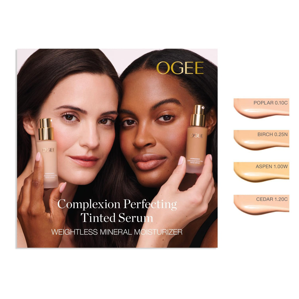 Ogee Birch 0.25N Complexion Perfecting Liquid Foundation — Lightweight Tinted Moisturizer