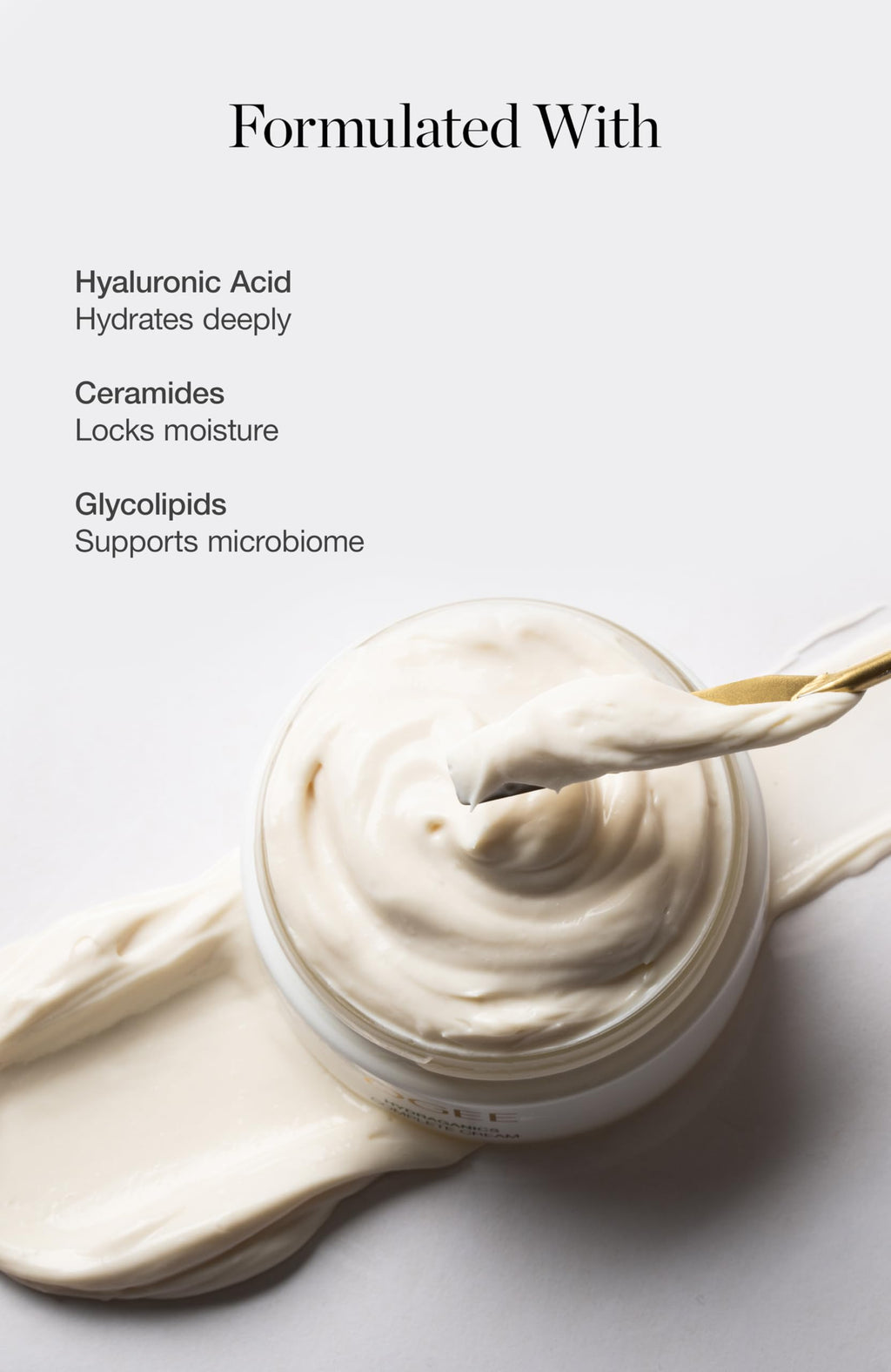 Ogee Complete Cream — 24-Hour Hydration for Face & Body with Hyaluronic Acid, Ceramides, Vitamin C THDA