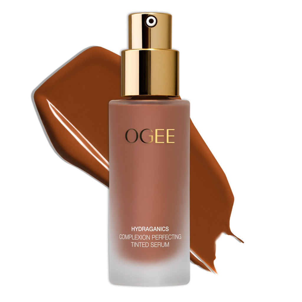 Ogee Complexion Perfecting Liquid Foundation – Lightweight Tinted Moisturizer (Sequoia 13.0C) with Vitamin C & Jojoba Oil