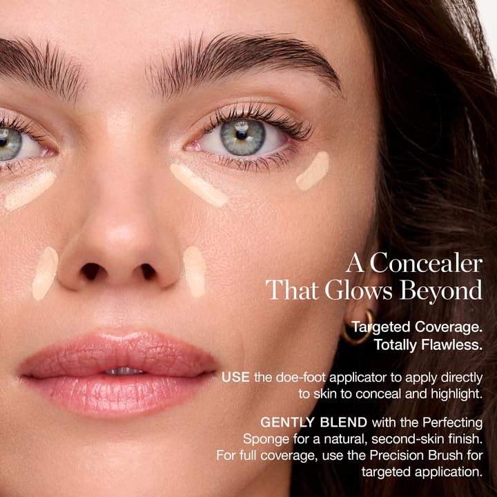 OGEE Complexion Perfecting Under Eye Concealer – Daphne 10.50C (Tan, Yellow-Neutral Undertones) Organic, Buildable Coverage