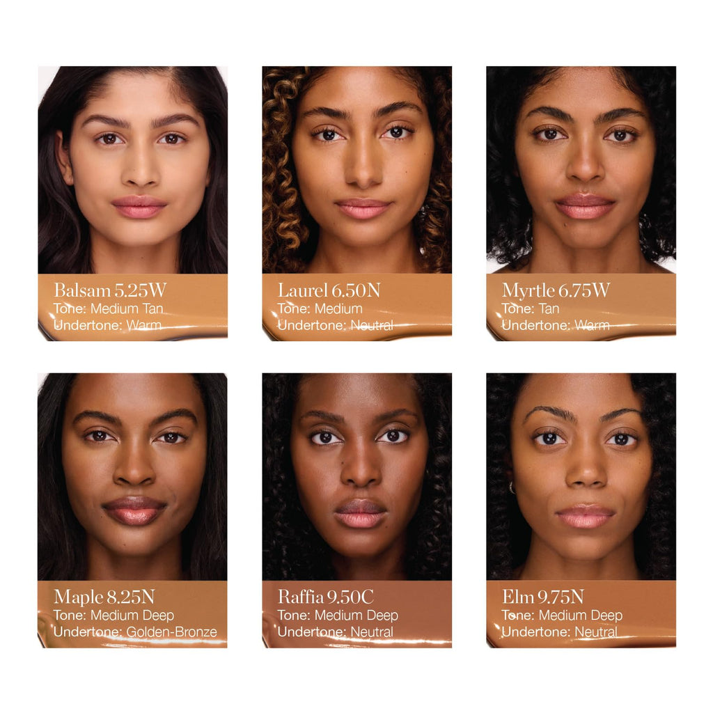 Ogee Complexion Perfecting Under Eye Concealer – Certified Organic, Full Coverage (BALSAM 5.25W, Medium Tan, Warm)