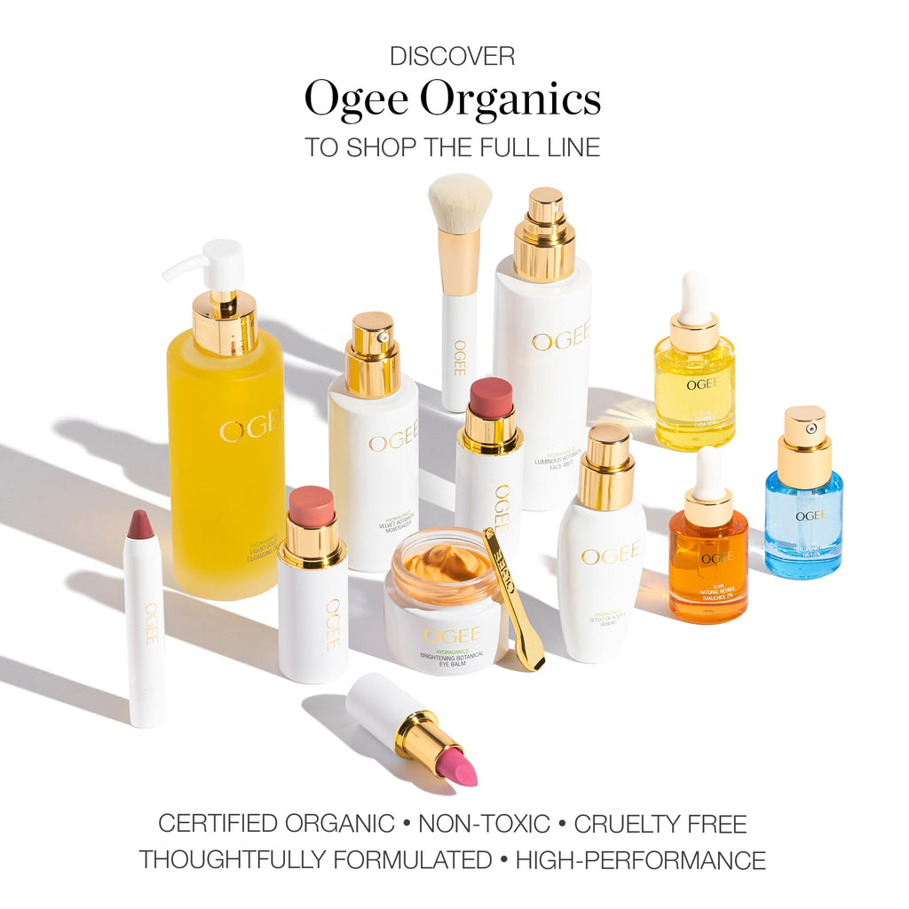 Ogee Face Stick Radiant Trio – Organic Contour Sticks for Subtle Glow (Bronzer, Blush, Highlighter)