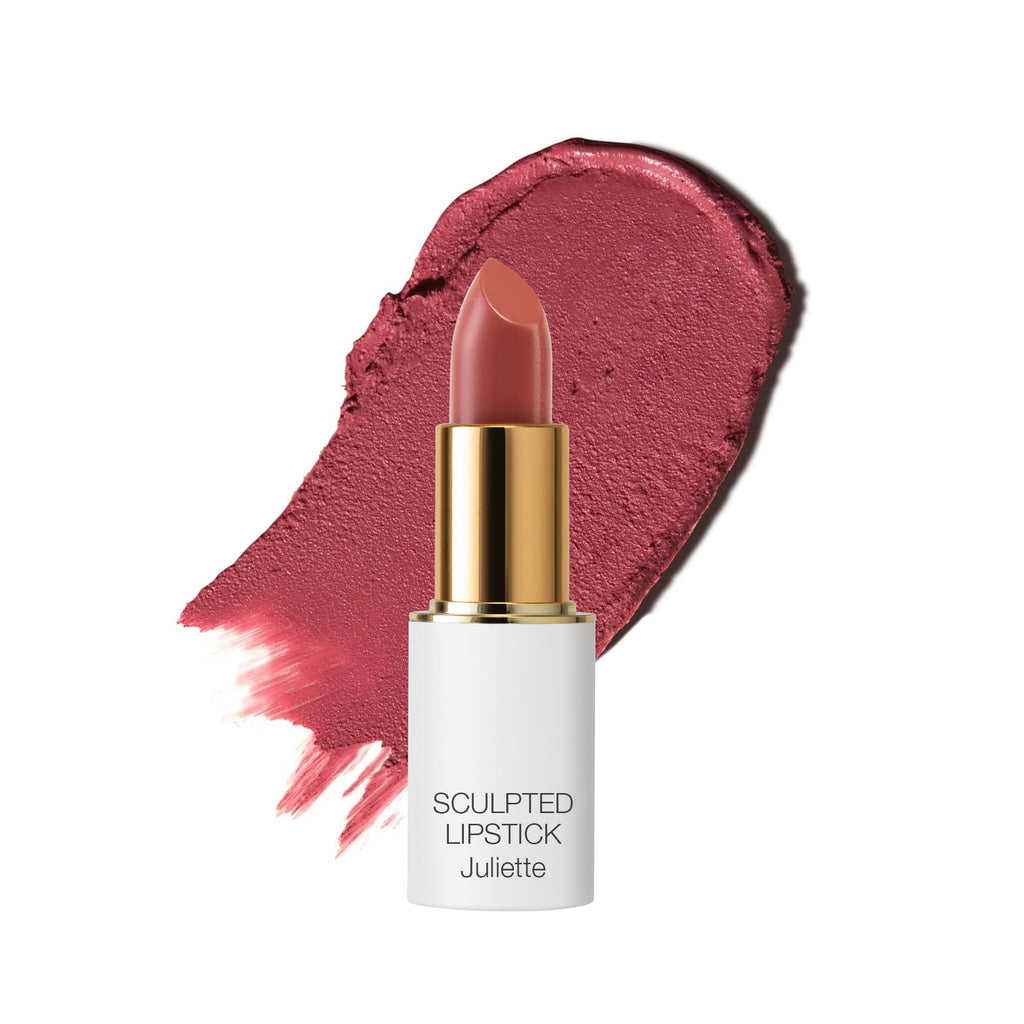 Ogee Full Bloom Sculpted Lipstick (Juliette) – Organic Lipstick with Jojoba Oil & Micro Hyaluronic Acid | 70% Organic, Made in USA