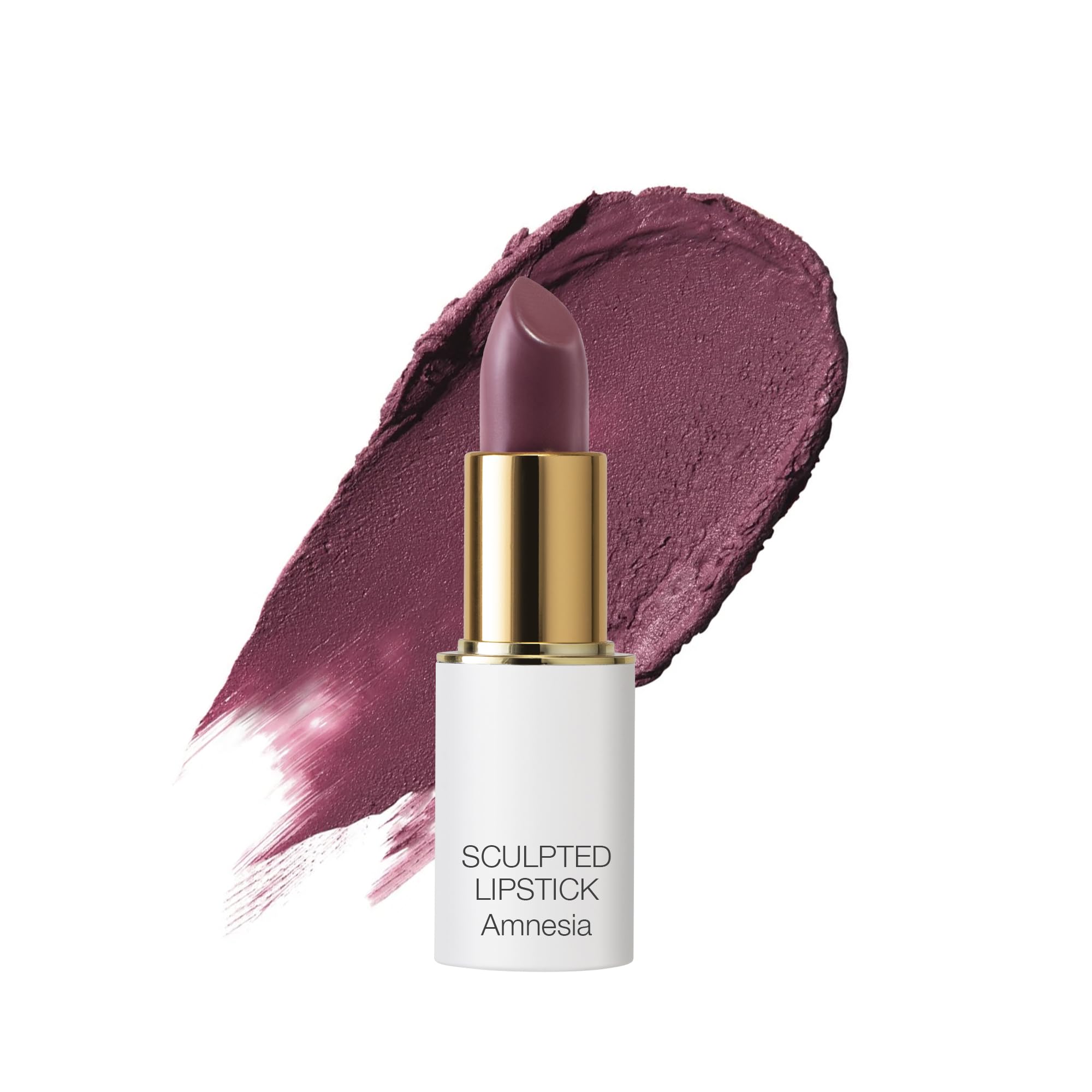 Ogee Full Bloom Sculpted Lipstick Amnesia Blackberry Mauve | 70% Organic, Jojoba Oil, Micro Hyaluronic Acid | Made in USA