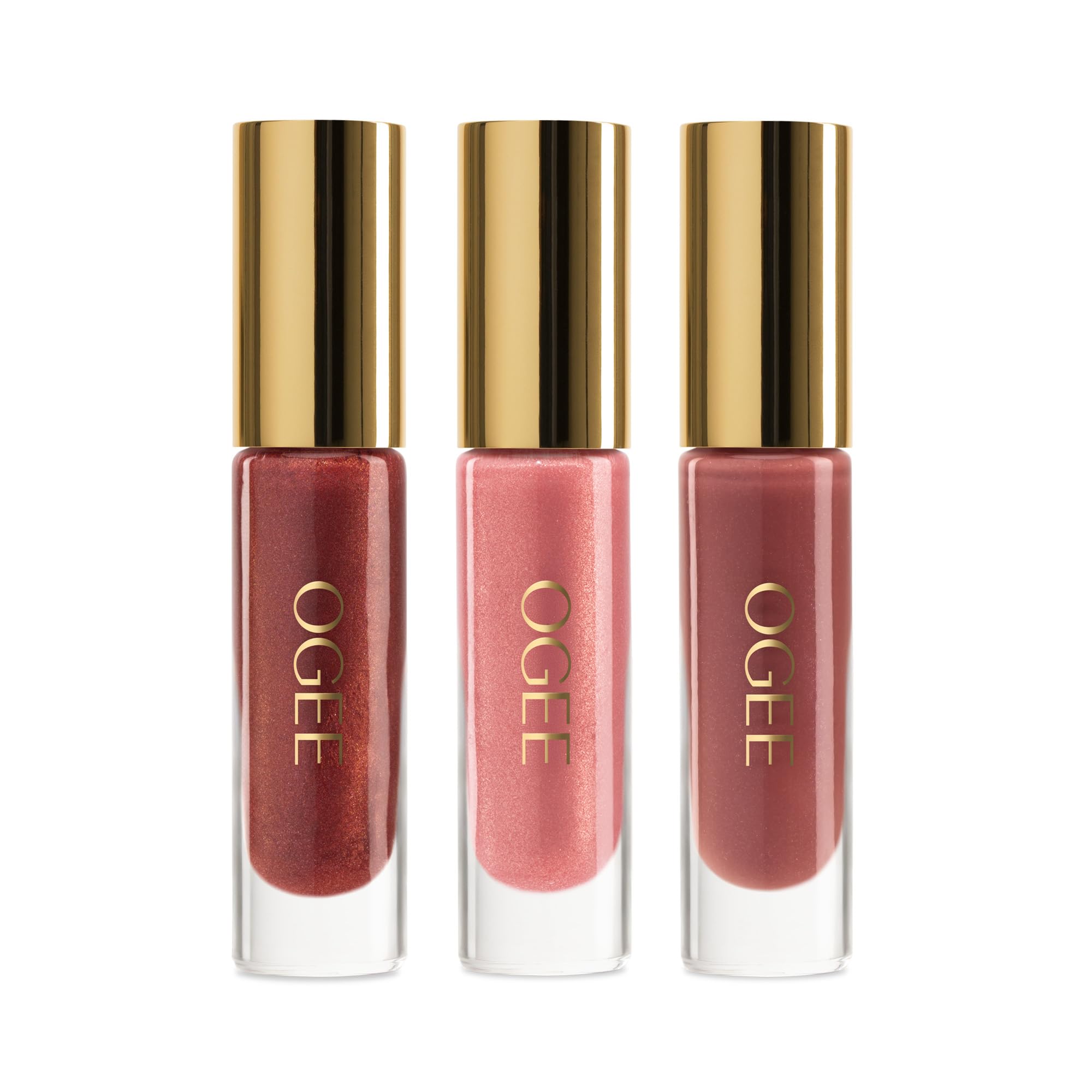 Ogee Glimmer Lip Gloss Trio – Limited Edition Holiday Gift Set