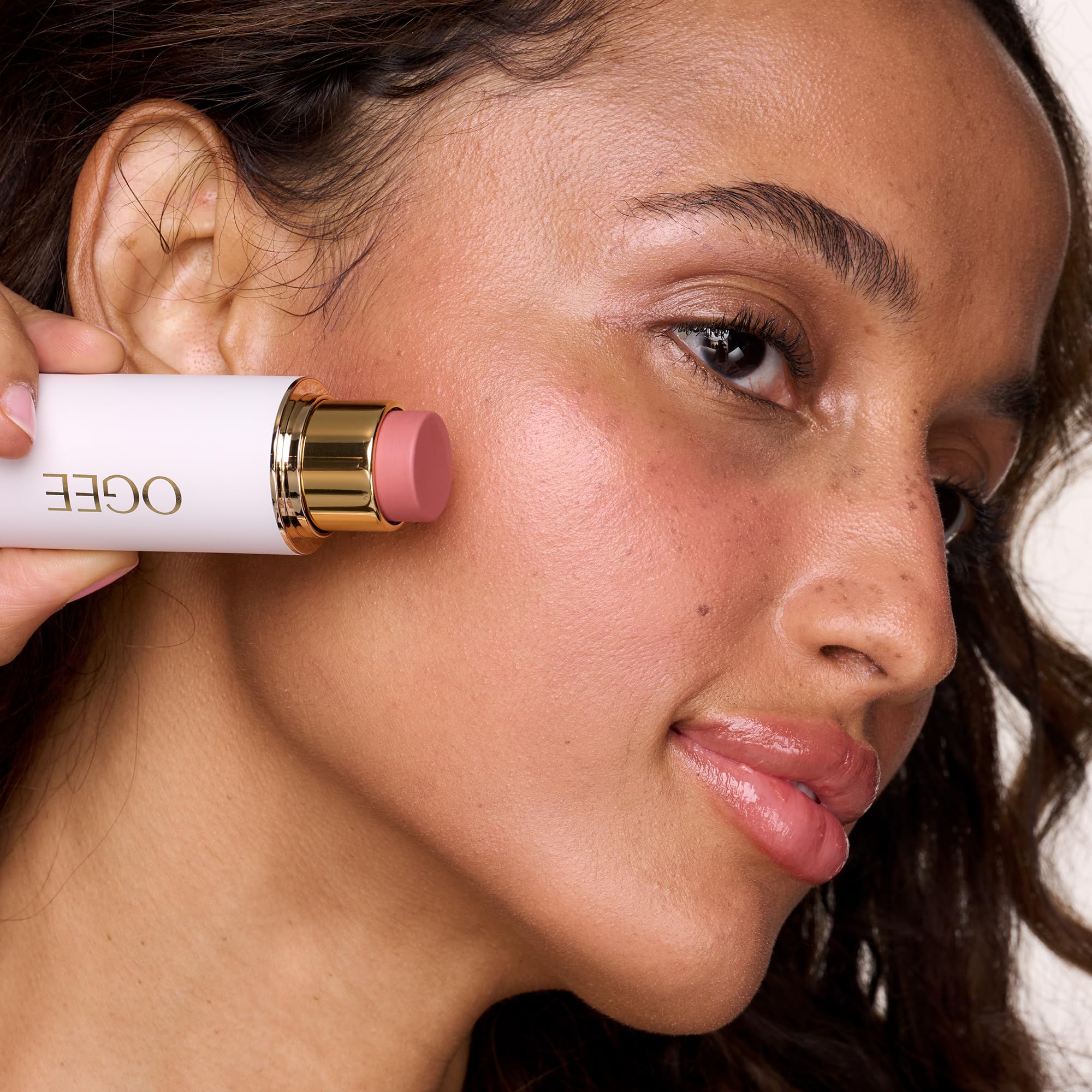 Ogee Twilight Bloom Duo: Pink Diamond Face Stick & Cosmo Lip Gloss – Limited Edition Gift Set