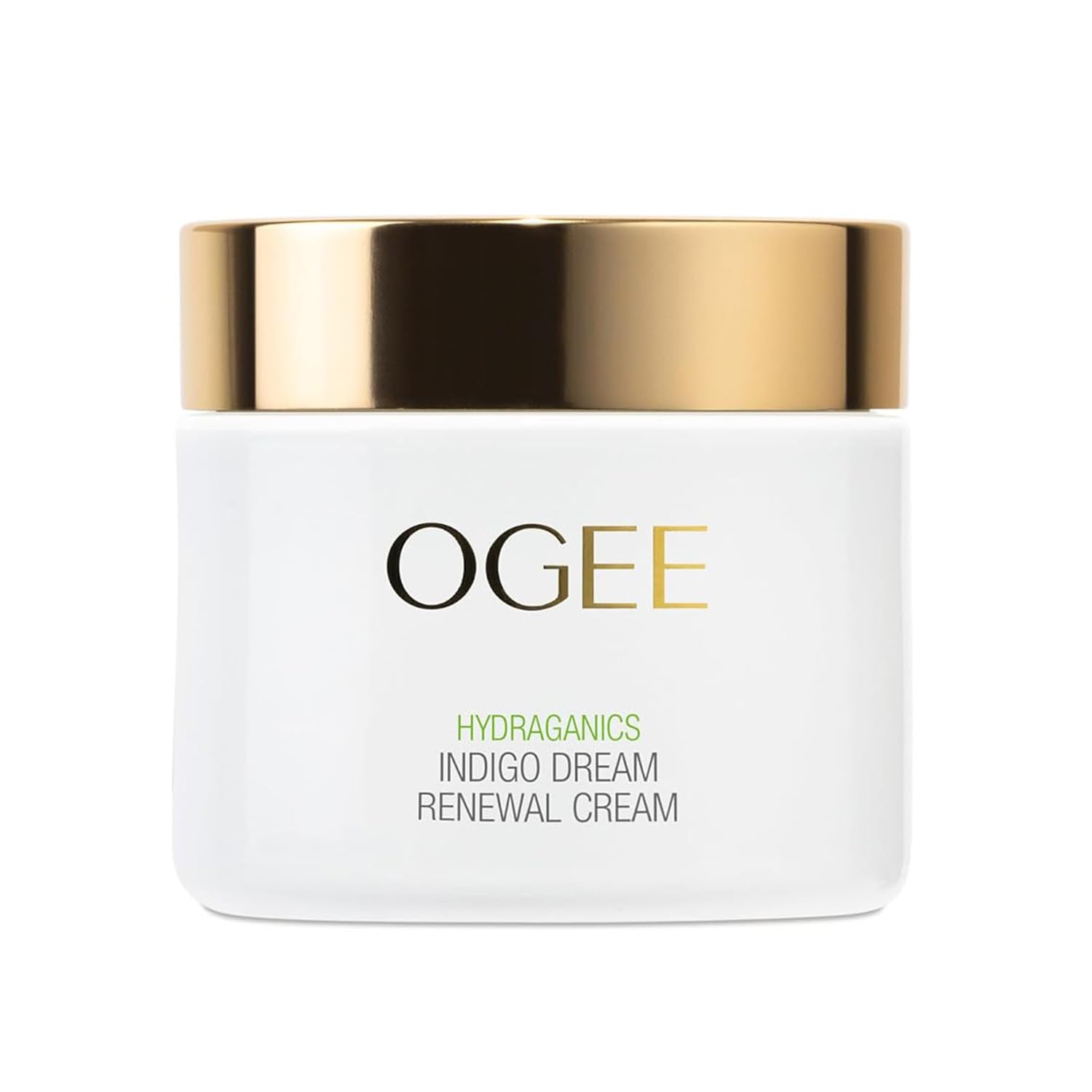 Ogee Indigo Dream Renewal Cream – Hydrating Hyaluronic Acid & Ceramides, Organic, Cruelty-Free, Made in USA