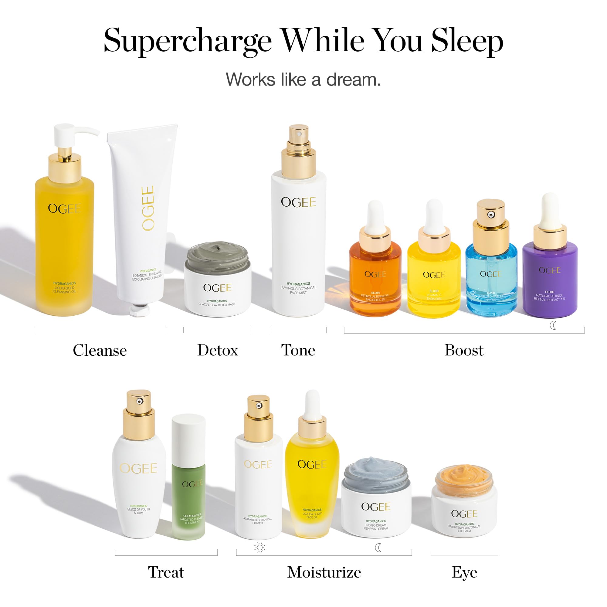 Ogee Indigo Dream Renewal Cream – Hydrating Hyaluronic Acid & Ceramides, Organic, Cruelty-Free, Made in USA