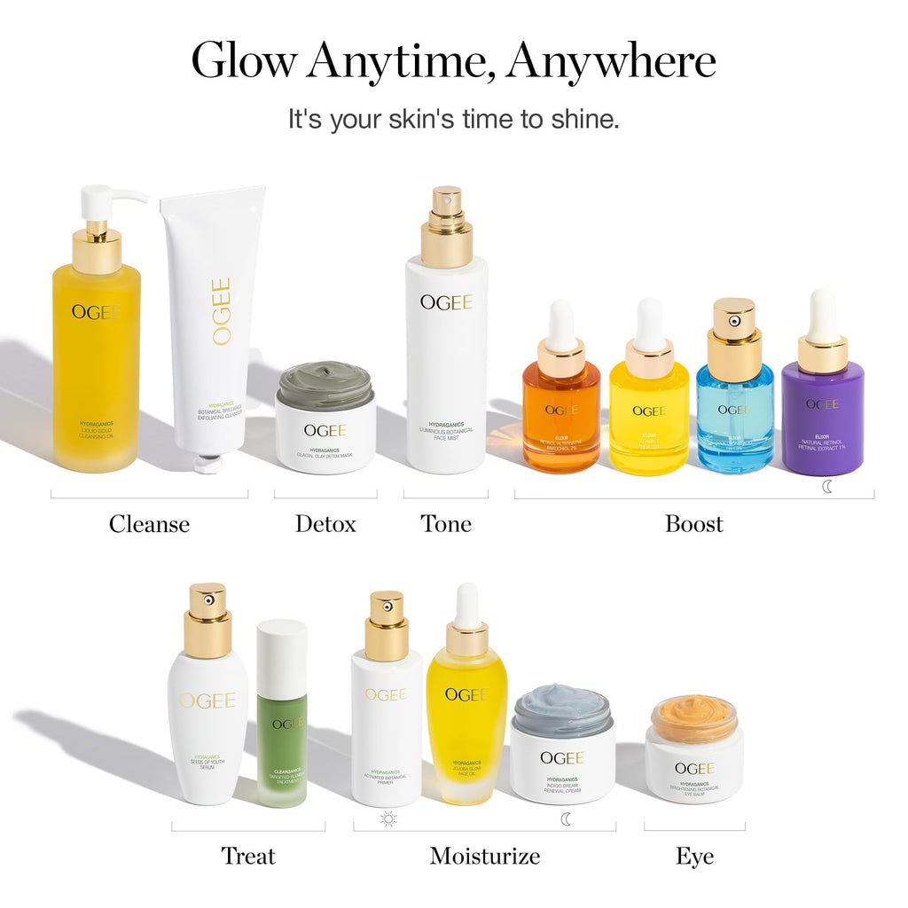 Ogee Jojoba Glow Face Oil 2-Pack – Organic & Natural Moisturizing Facial Oil for Radiant Skin