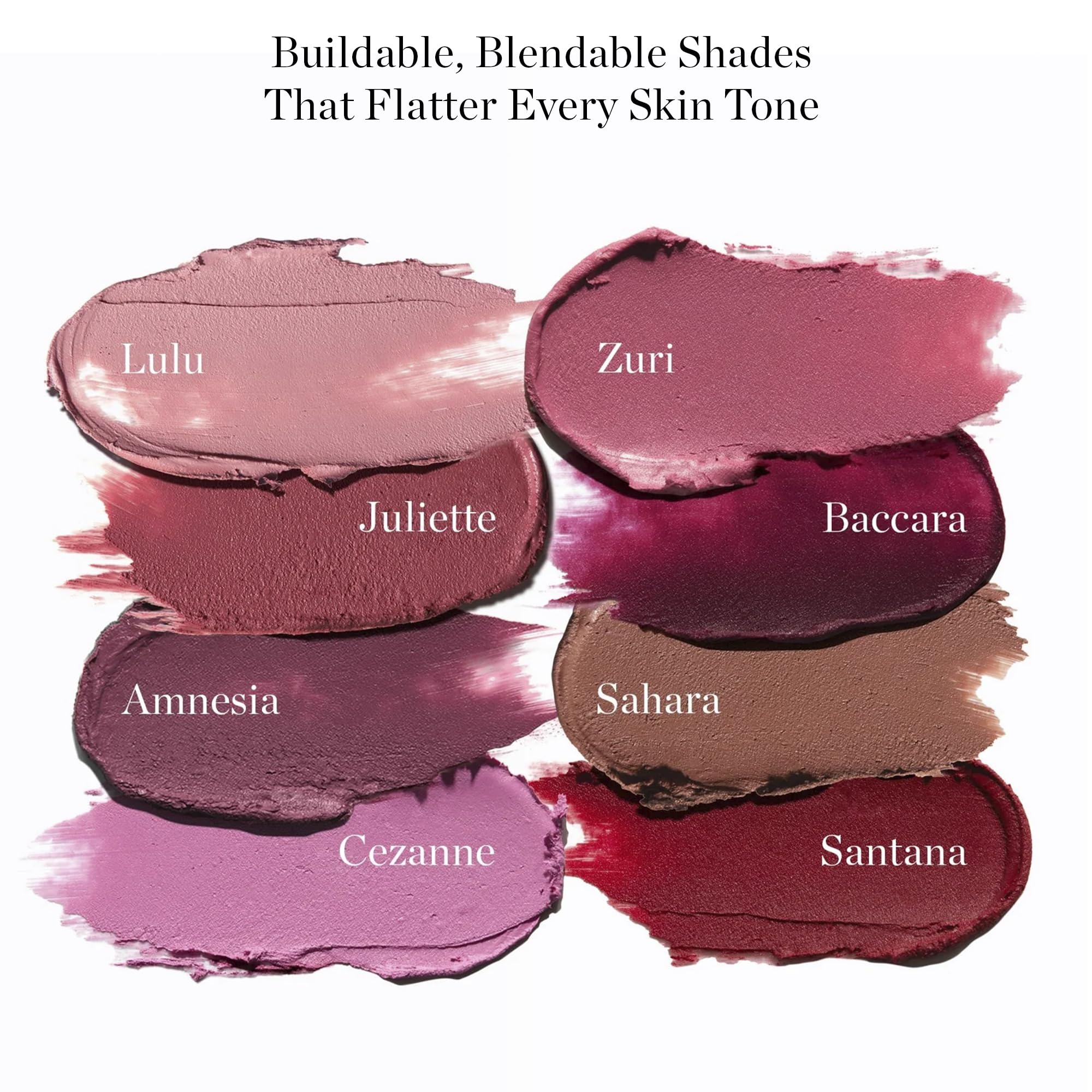 Ogee Full Bloom Sculpted Lipstick Amnesia Blackberry Mauve | 70% Organic, Jojoba Oil, Micro Hyaluronic Acid | Made in USA