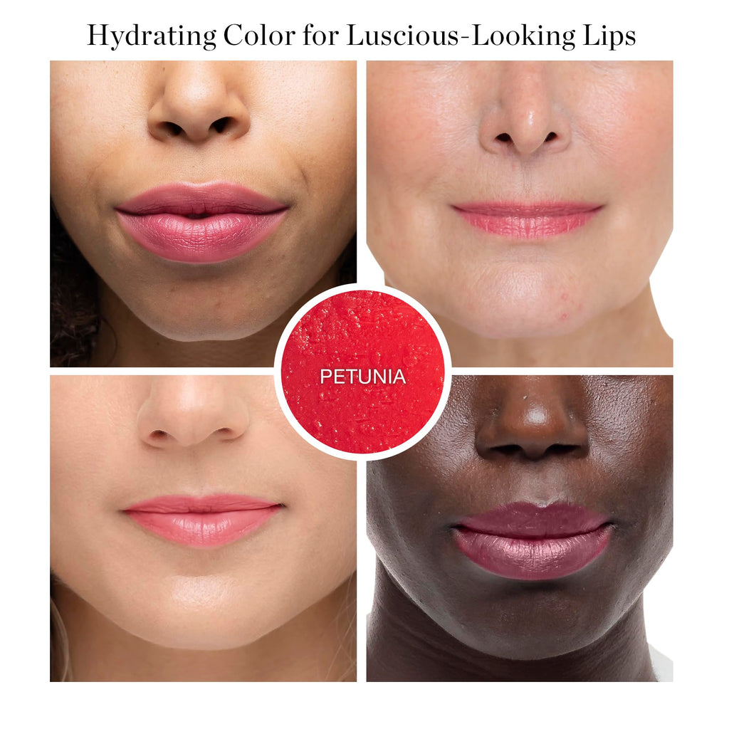 Ogee Petunia Tinted Sculpted Lip Oil – Sheer Lip Color & Treatment