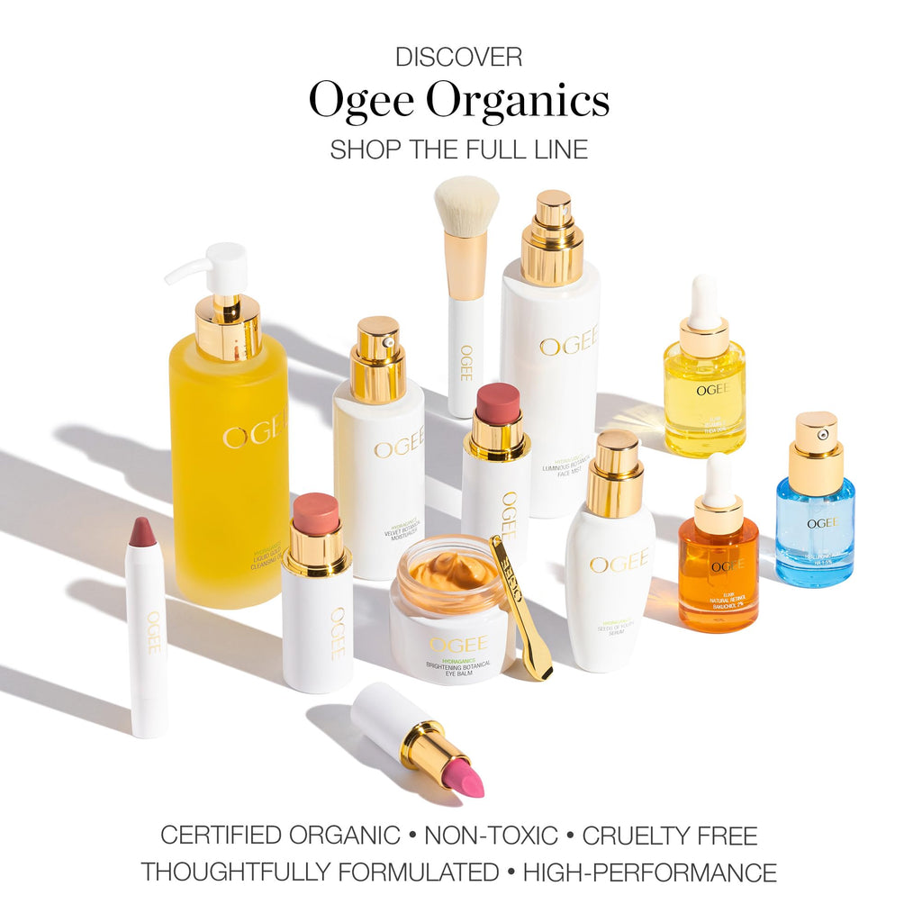 Ogee Petunia Tinted Sculpted Lip Oil – Sheer Lip Color & Treatment