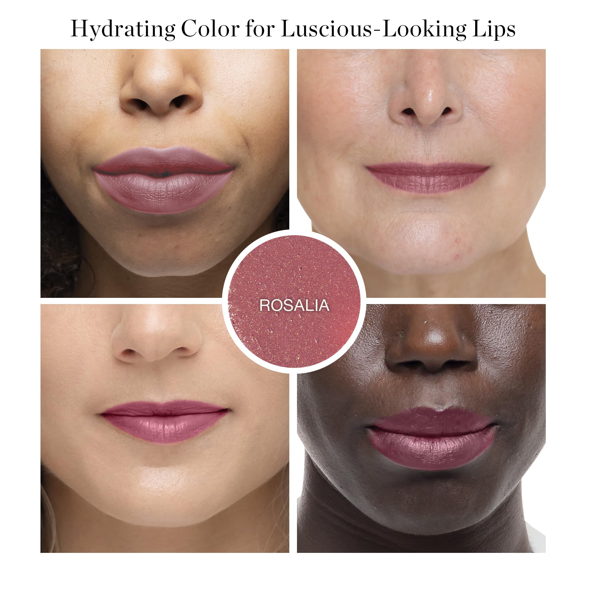 Ogee Rosalia Tinted Sculpted Lip Oil – Buildable Lip Color & Lip Treatment