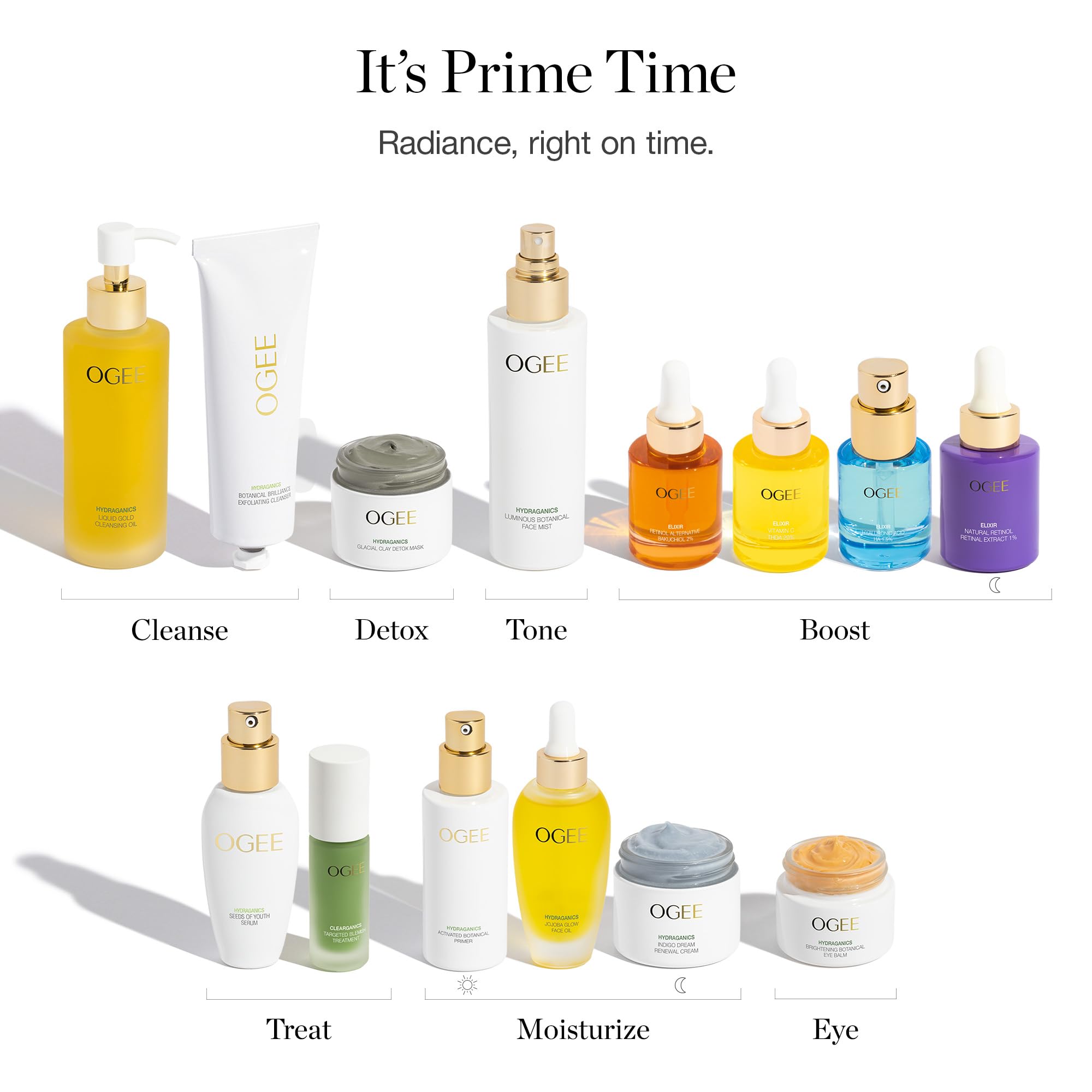 Ogee Makeup Primer - Hydrating Botanical Face Primer for All Skin Types | 73% Organic, Made in USA