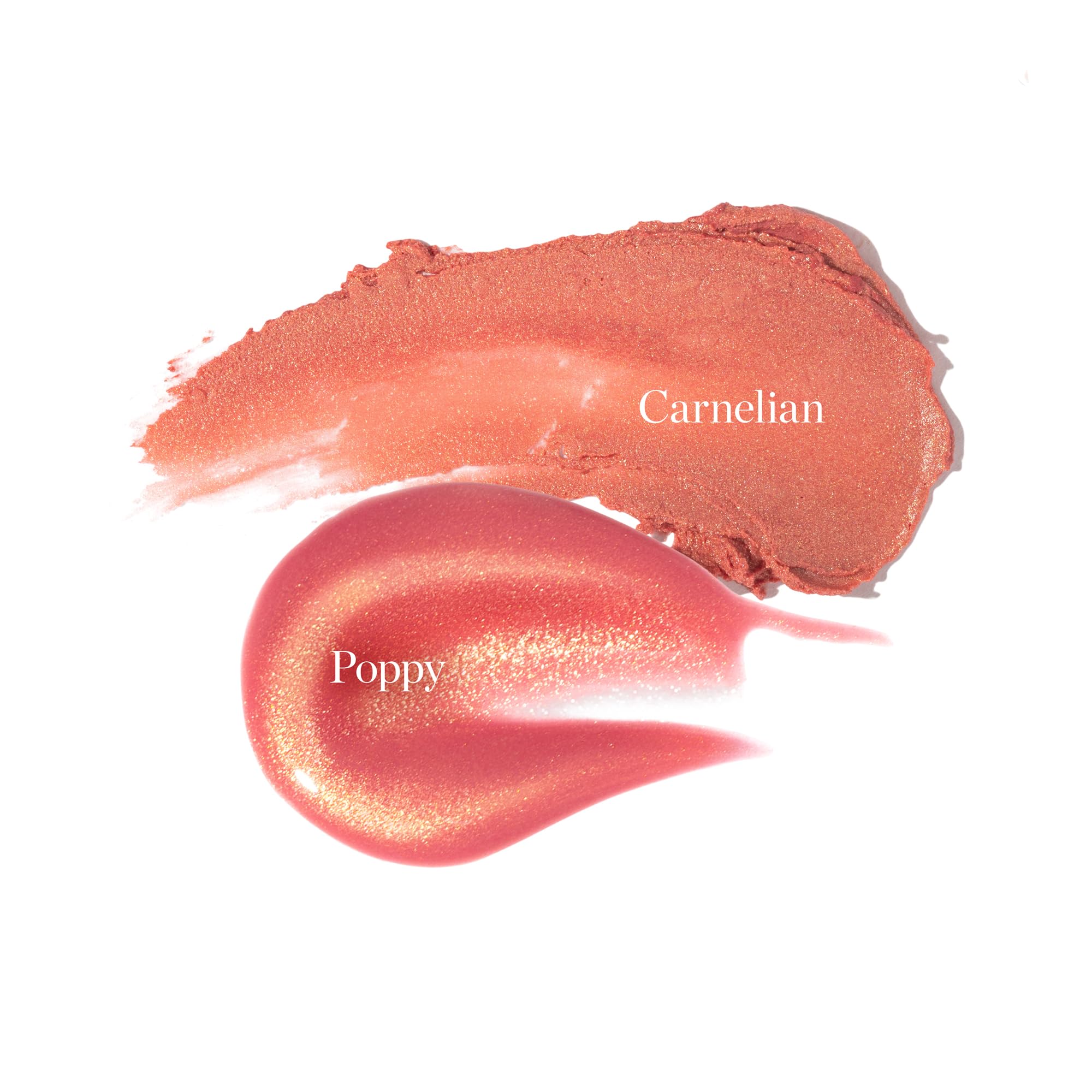 Ogee Dew-Kissed Morning: Carnelian Face Stick + Poppy Lip Gloss Duo – Limited Edition Gift Set
