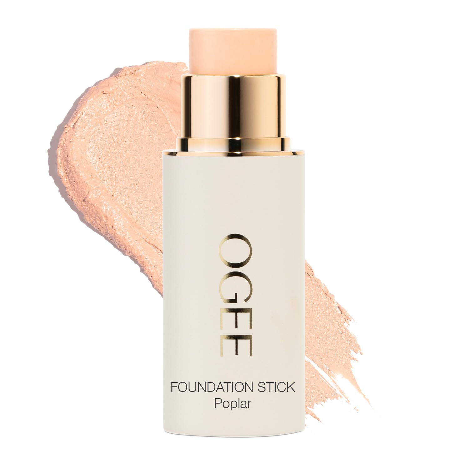 OGEE Sculpted Complexion Foundation Stick – Poplar 0.10C Fair, 70% Organic Full Coverage