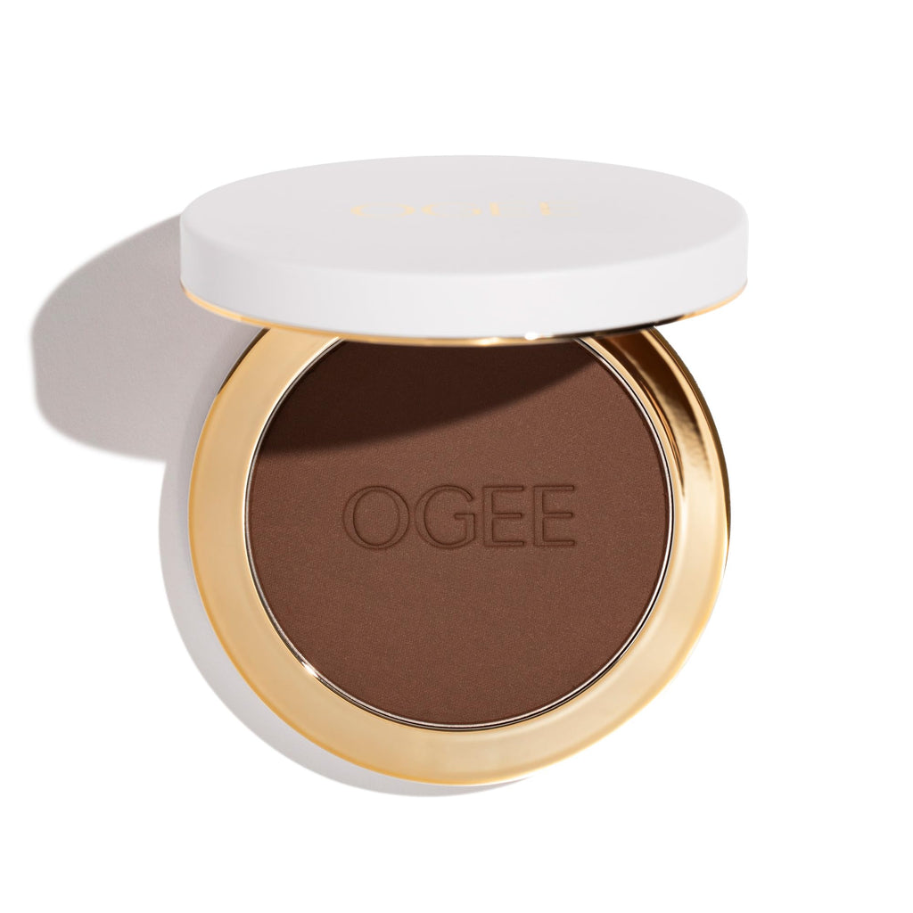 Ogee Sculpted Skin-Perfecting Powder Basalt – FULL SET (Case & Refill) | 70% Organic