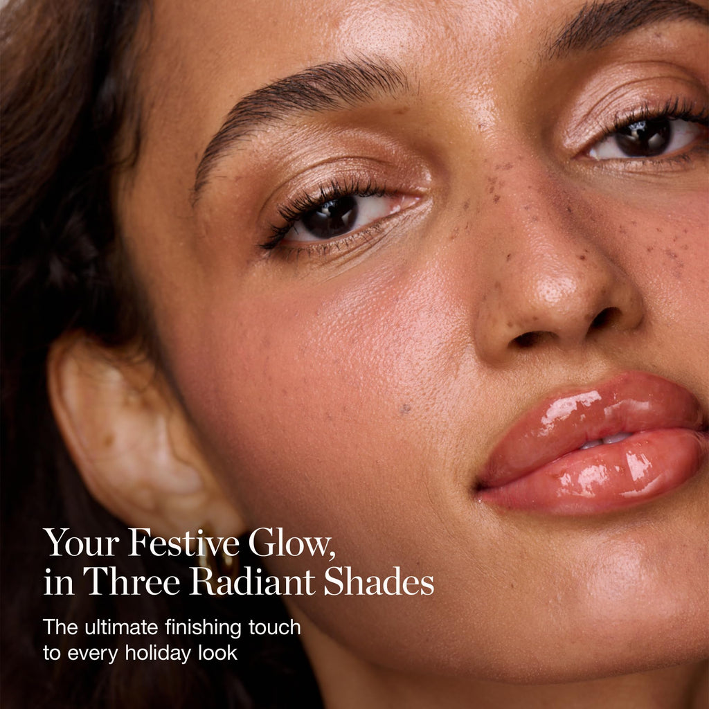Ogee Shimmer All The Way: Limited Edition Highlighter Trio + Organic Cotton Beauty Bag