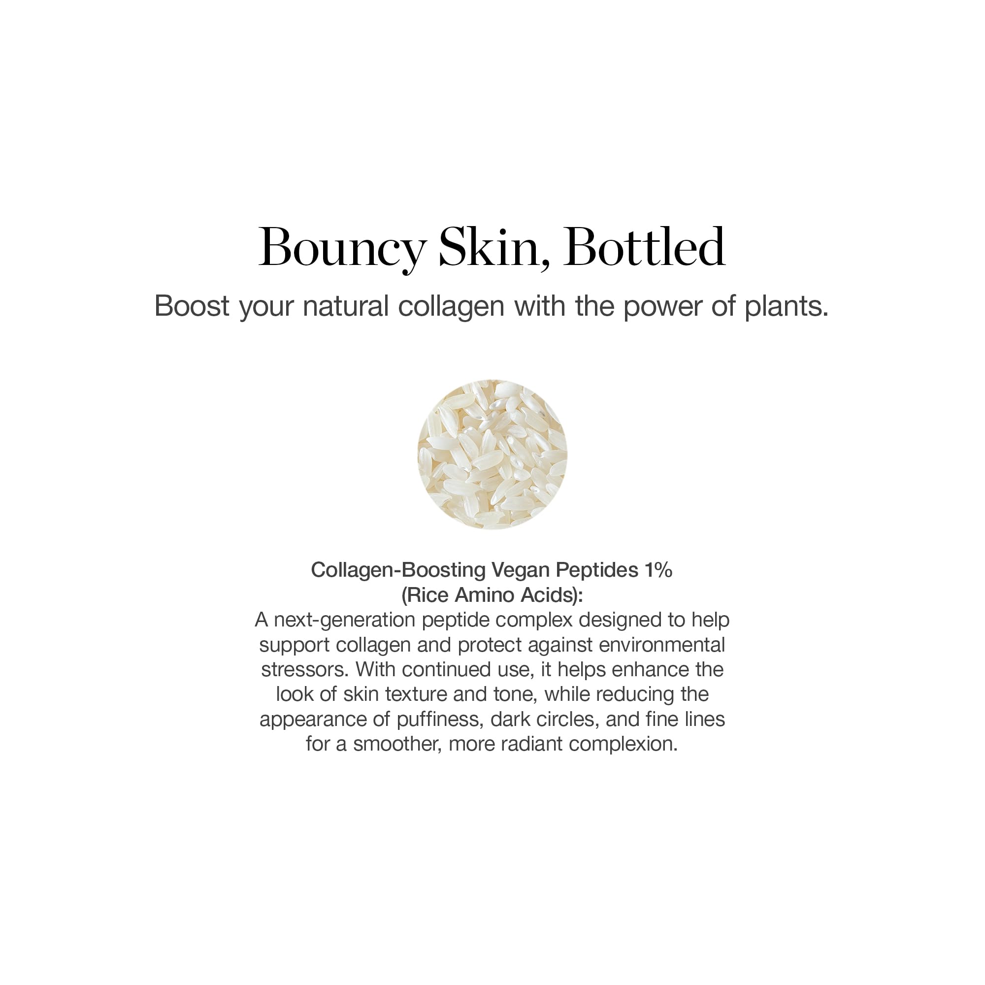 Ogee Vegan Collagen Boost Elixir — Peptide Serum for Firmer Skin