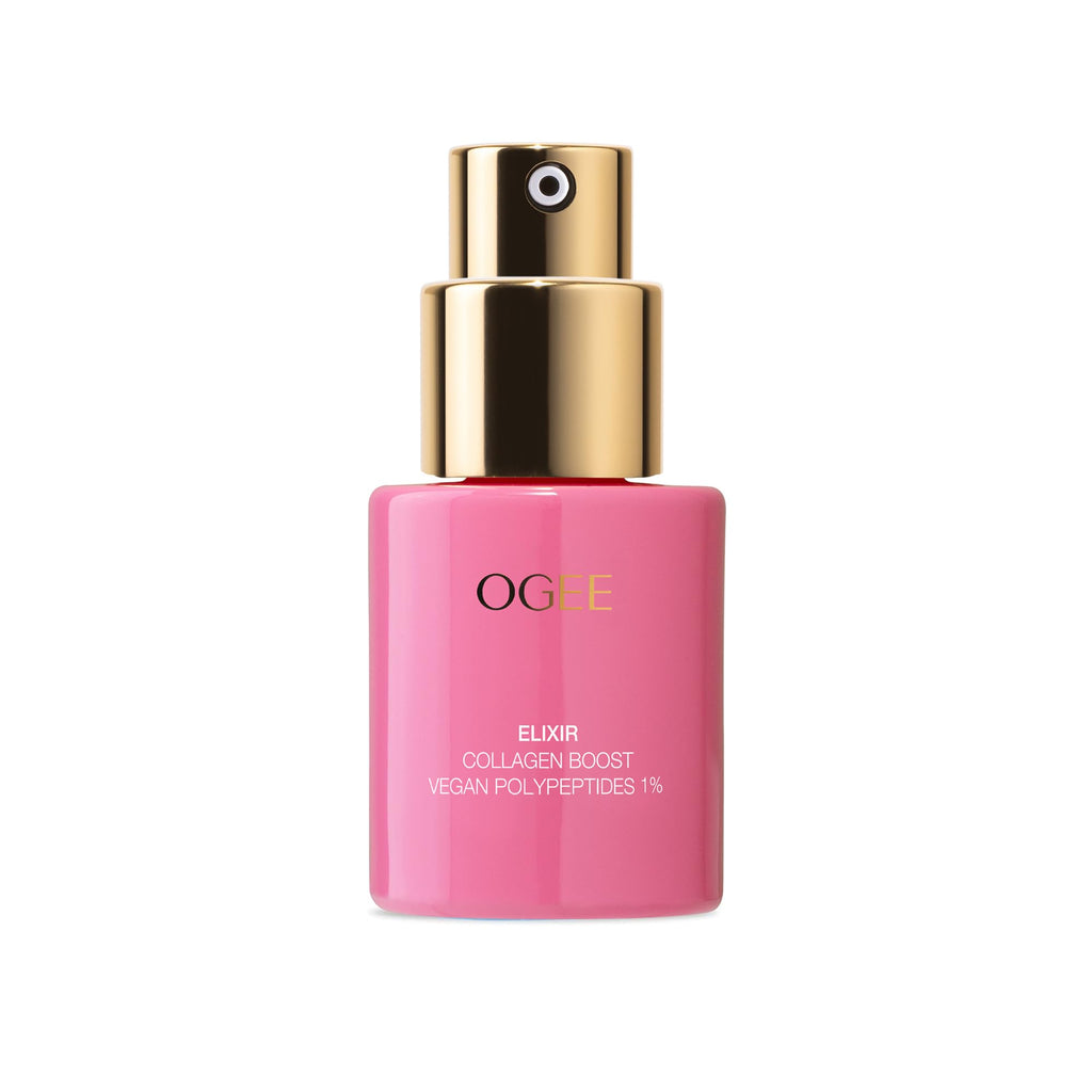 Ogee Vegan Collagen Boost Elixir — Peptide Serum for Firmer Skin