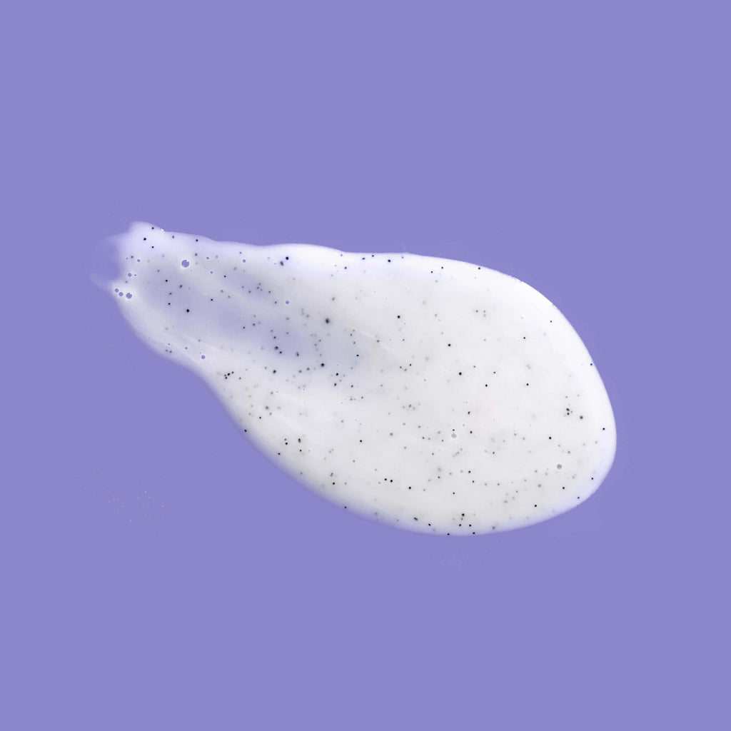 OGX Calming Amethyst & Lavender Body Scrub & Wash – Gently Exfoliating, 19.5 fl oz