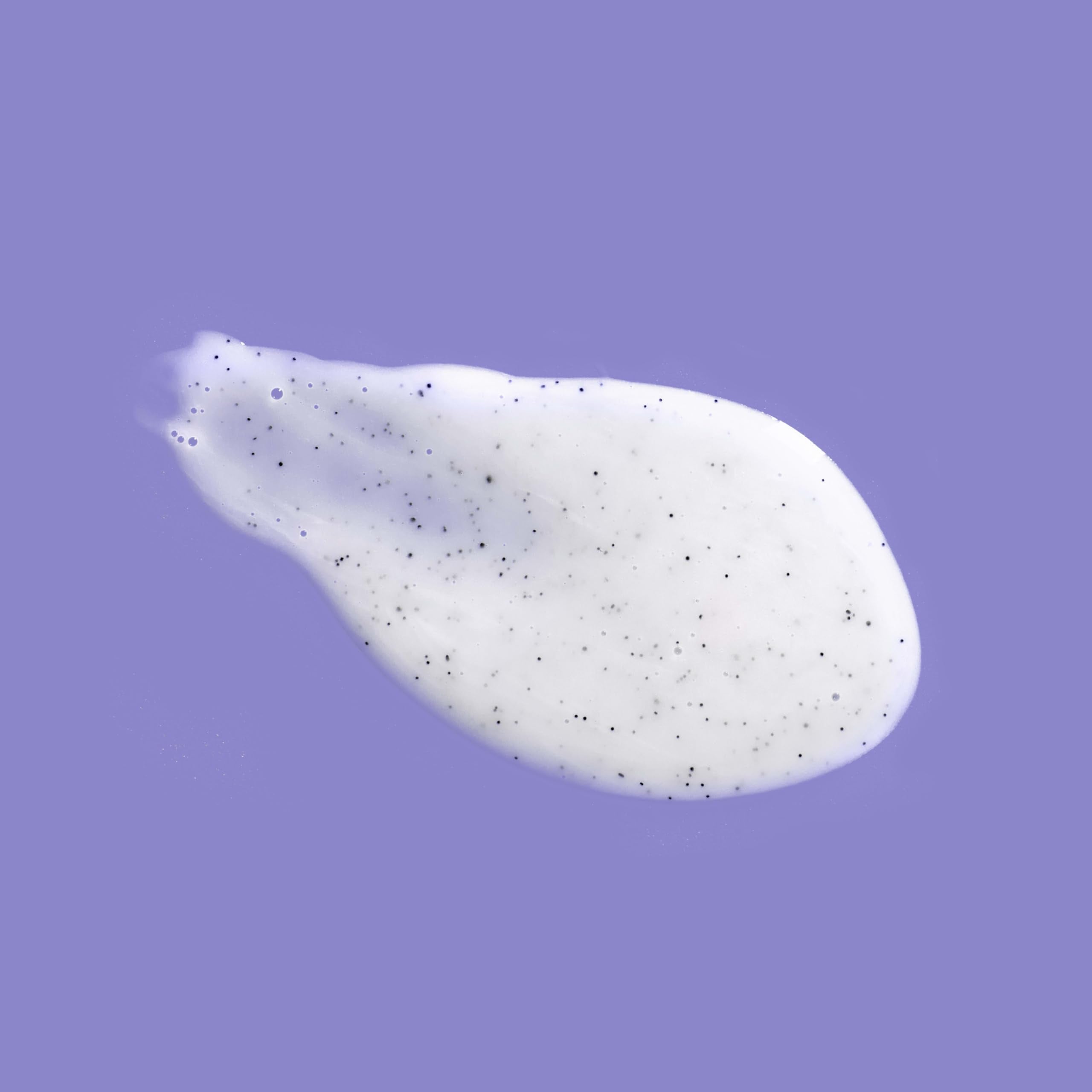OGX Calming Amethyst & Lavender Body Scrub & Wash – Gently Exfoliating, 19.5 fl oz