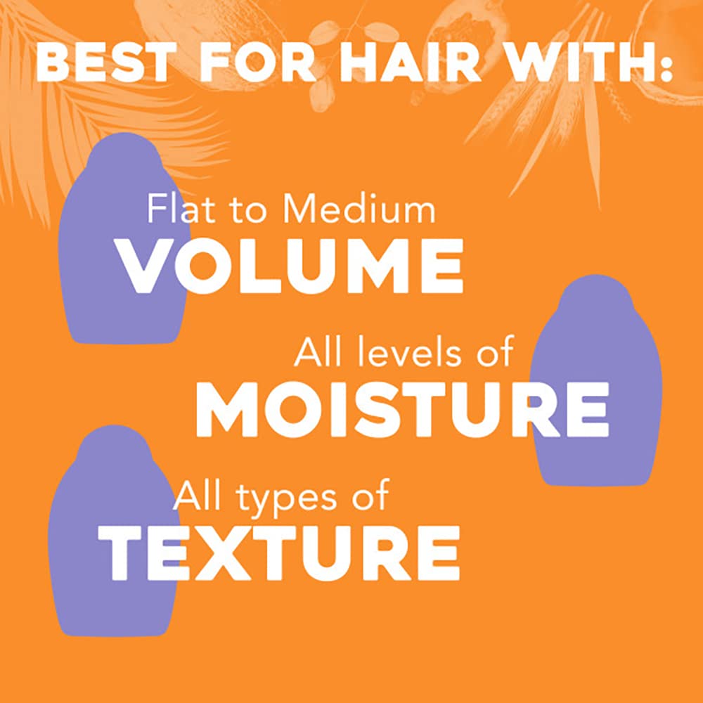 OGX Thick & Full Biotin & Collagen Shampoo & Conditioner – Extra Strength Volumizing Set, 13 fl oz