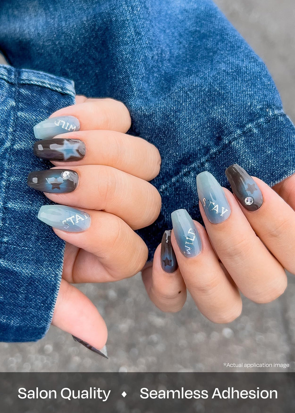 ohora Semi Cured Gel Nail Strips (N Stay Wild) – Salon-Quality Pedi at Home