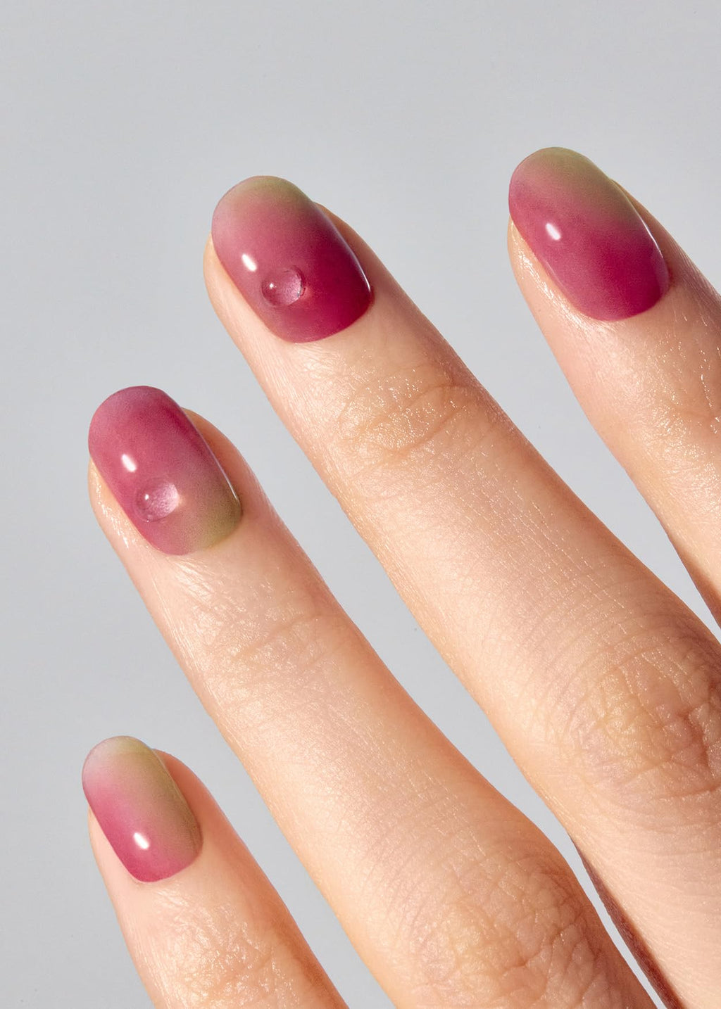ohora Semi Cured Gel Nail Strips (N Juicy Grape) – Salon-Quality at Home, Easy to Apply & Remove