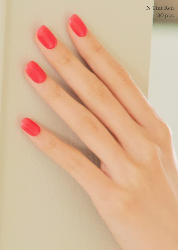 ohora Semi Cured Gel Nail Strips N Tint Red – Salon-Quality at Home