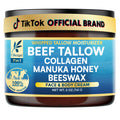 Okaga Organic Beef Tallow Balm – Grass-Fed, Manuka Honey & Aloe | 5oz
