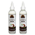 OKAY 100% Pure Coconut Oil for Hair & Skin | 4 Fl Oz Bottle (Pack of 2)