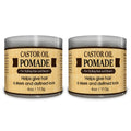 OKAY MEN Castor Oil Beard & Hair Pomade – Moisturize, Strengthen, Style (4 oz, Pack of 2)