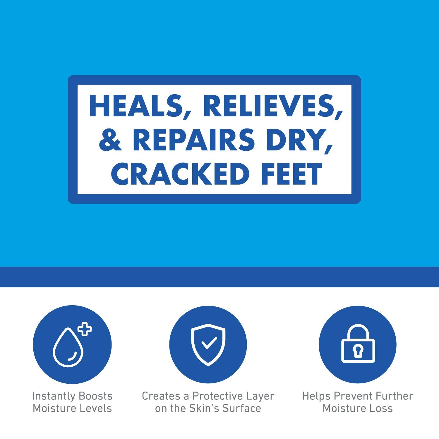 O'Keeffe's Healthy Feet Foot Cream Tube 3 Pack (3 oz) | Deep Moisturizing, Non-Greasy