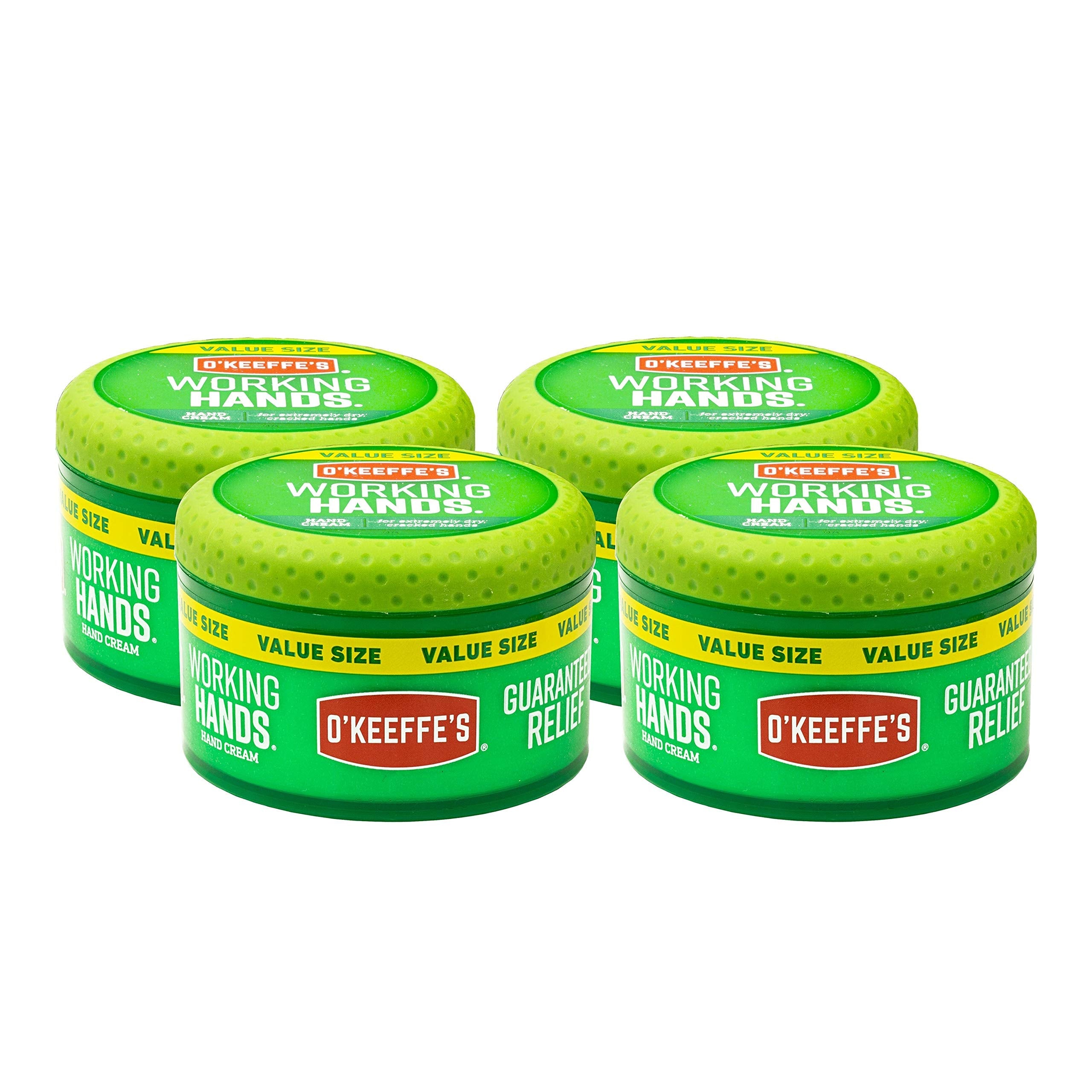 O'Keeffe's Working Hands Hand Cream Jar - 4 Pack (6.8 oz Each)