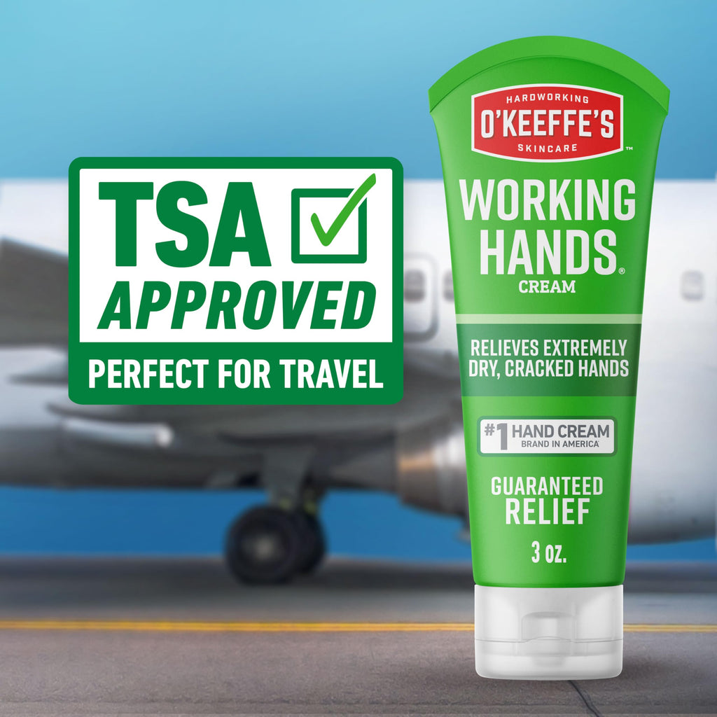 O'Keeffe's Working Hands – Extreme Dryness Hand Cream, 3 oz Tube (2 Pack)