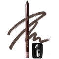 Okerker Brown Gel Eyeliner Pencil – Waterproof, Smudge-Proof, Long-Lasting with Built-In Sharpener