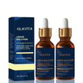 OLAVITA Liquid Solution Anti Aging Serum – Vitamin C Hydration & Firming (2 x 1 fl oz)