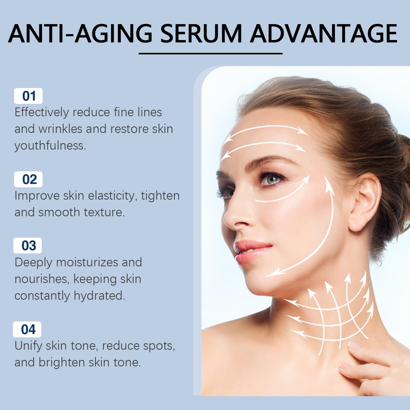 OLAVITA Liquid Solution Anti Aging Serum – Vitamin C Hydration & Firming (2 x 1 fl oz)