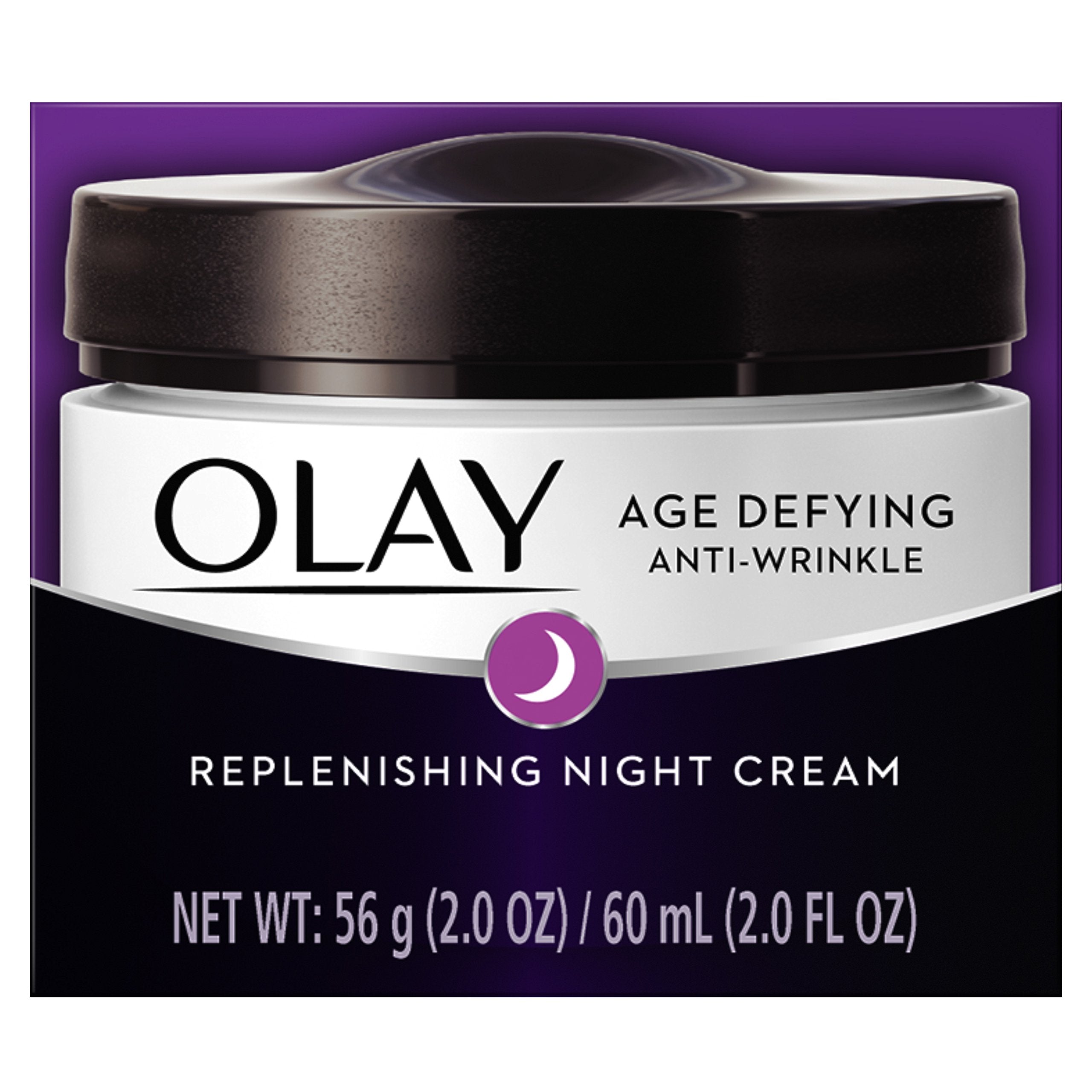 Olay Age Defying Anti-Wrinkle Replenishing Night Face Cream – 2 oz, 3-Count
