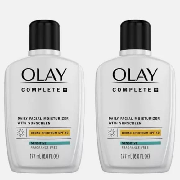 OLAY Complete Daily Facial Moisturizer with SPF 40 — 2-Pack