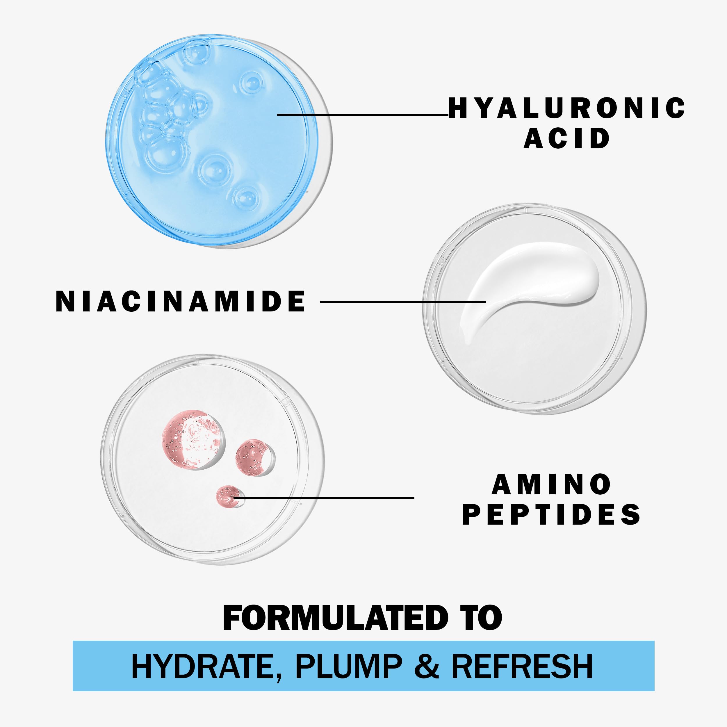 Olay Hyaluronic Duo Pack – Fragrance-Free Gel Cleanser & Ultralight Gel Moisturizer